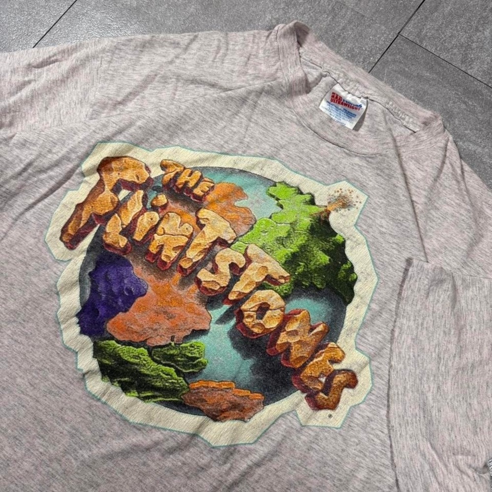 Vintage Flintstones Movie Tee XL Single Stitch (1994)